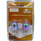 Diadem Ampul Krom Amber Park Sinyal Ampulü Gündüz Farı T20 WY21/5W 12V Turuncu Işık Colormatik 2li Takım - 1