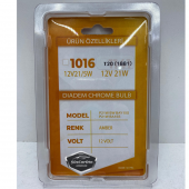 Diadem Ampul Krom Amber Park Sinyal Ampulü Gündüz Farı T20 WY21/5W 12V Turuncu Işık Colormatik 2li Takım - 5