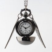 Valkyrie Harry Potter Quidditch Snitch Topu Model Kolye Köstekli Saat - 2