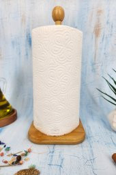 Ahşap Bambu Kağıt Havluluk Ahşap Peçetelik Mutfak Düzenleyici thumbnail 2