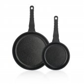 Schafer Famos XL Döküm Tava Seti 2 Parça-Gri - 2