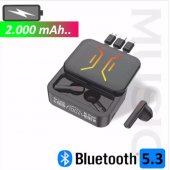 Power M80 2000 mAh Powerbanklı Bluetooth Kablosuz Kulaklık - 2
