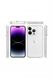Iphone 14 Pro Max Air Hybrid Kılıf Crystal Clear Uyumlu - 1