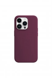 Buff Iphone 14 Pro Rubber Fit Kılıf Plum - 2