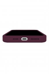 Buff Iphone 14 Pro Rubber Fit Kılıf Plum - 3