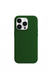 Buff Iphone 14 Pro Max Rubber Fit Kılıf Dark Green - 2