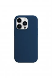 Buff Iphone 14 Pro Max Rubber Fit Kılıf Navy Blue - 2