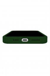 Buff Iphone 14 Pro Max Rubber Fit Kılıf Dark Green - 3
