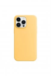 Buff Iphone 14 Pro Max Rubber Fit Kılıf Yellow - 2