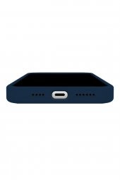 Buff Iphone 14 Pro Max Rubber Fit Kılıf Navy Blue - 3