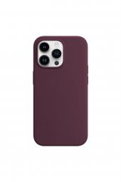 Buff Iphone 14 Pro Max Rubber Fit Kılıf Wine Red - 2