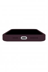 Buff Iphone 14 Pro Max Rubber Fit Kılıf Wine Red - 3