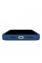 Buff Iphone 14 Pro Max Rubber Fit Kılıf Mid Blue - 3