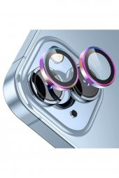 Buff iPhone 14 / 14 Plus Camera Metal Lens Protector Colorful - 1