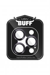 Buff iPhone 14 Pro Max / 14 Pro Kamera Metal Lens Koruyucu Deep Purple - 2
