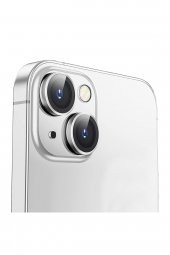 Buff iPhone 14 / 14 Plus Camera Metal Lens Protector Silver - 3
