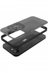 Iphone 14 Hybrid Corner Kılıf Siyah - 3