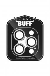 Buff iPhone 14 Pro / 14 Pro Max Diamond Lens Koruyucu Graphite - 2
