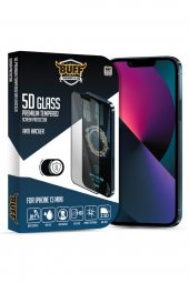 Buff Iphone 13 Mini Uyumlu  5d Glass Anti Hacker Ekran Koruyucu - 1