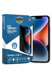 Buff Iphone 14/13 Pro/13 5d Privacy Ekran Koruyucu - 1