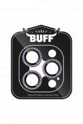 Buff iPhone 14 Pro / 14 Pro Max Diamond Lens Koruyucu Purple - 2