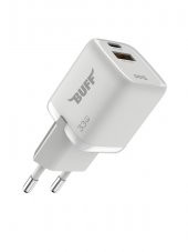 Buff BL64-1UC 33W Hızlı Şarj Cihazı Dual QC3.0 Type-C Şarj Adaptörü - 1