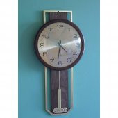 Geyikli Duvar Saati Sarkaçlı Alk1579 Dekoratif Hediyelik - 1