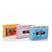 Kaset Tasarımlı Kurmalı Müzik Kutusu Dekoratif Hediyelik - 1