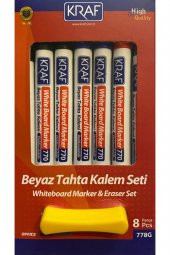 Beyaz Tahta Kalemi& Silgi Set 8 Li 778g - 1