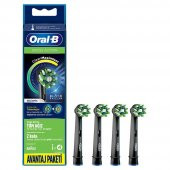 Oral B Cross Action Şarjlı Yedek Başlık Siyah 4lü - 1