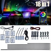 Ambiyans rgb 64 renk aydınlatma set 12v / LAAM435 - 1