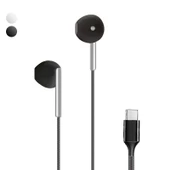 LinkTech H46 Type-C Stereo Kulak İçi Kablolu Kulaklık - 1