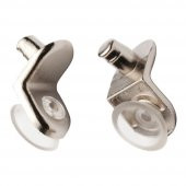 Raf Pimi L Tip Vantuzlu Cam Ahşap Metal Raf Tutucu Çivisi Mobilya Dolap Pimi (50 ADET) thumbnail 2