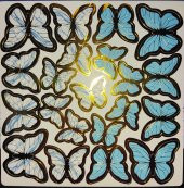 KELEBEK KAĞIT MAVİ 126 LI - 1