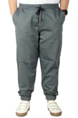 Mode XL Büyük Beden Erkek Keten Jogger Bahar 21911B Antrasit - 1