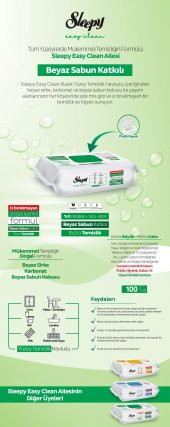 SLEEPY YUZEY TEMIZLIK HAVLUSU 100LU - 6