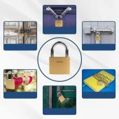 Zhltools 30mm Dolap Çanta Bavul Kilidi Asma Kilit - 5