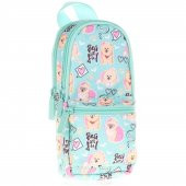 Kaukko Kalem Çantası Nature Junior Bag Dog Üç Bölmeli Kalem Çantası - 1