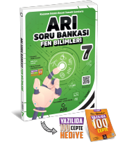 Arı Yayınları 7.Sınıf Fen Bilimleri Arı Soru Bankası + Yazılı Eki - 1