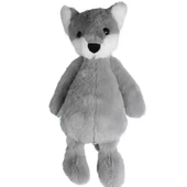 Dada Peluş Oyuncak Uyku Arkadaşı Tilki Gri 34 Cm - 1