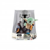 Star Wars Mandalorian Sesli Peluş Figür - 1