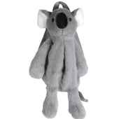 Dada Peluş Çanta Koala Gri 45 Cm Koala Figürlü Peluş Askılı Çanta - 1