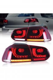 2009 - 2012 Volkswagen Golf 6 Gülen Yüz R20 Led Stop Takımı - 1