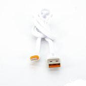 İmeng Apple iPad Air 3 3.1A UsbA to Lightning Data ve Hızlı Şarj Kablosu Beyaz thumbnail 2