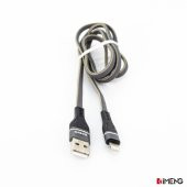 İmeng Apple iPad 9 3.1A UsbA to Lightning Örgülü Data ve Hızlı Şarj Kablosu Gri - 4
