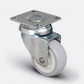 Emes Döner Tablalı Gri Teker 75 mm 50 Kg (Kod: EP01 ZKC 75) - 3