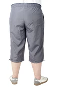 Mode XL Büyük Beden Erkek Deniz Şortu Long 21450 Antrasit thumbnail 5