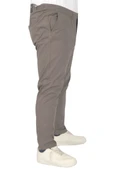Mode XL Büyük Beden Erkek Pantolon Keten Milano 20850 Haki - 10