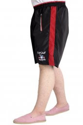 Mode XL Erkek Deniz Şortu SHIELD 23459 Siyah-Bordo - 2