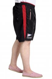 Mode XL Erkek Deniz Şortu SHIELD 23459 Siyah-Bordo - 3